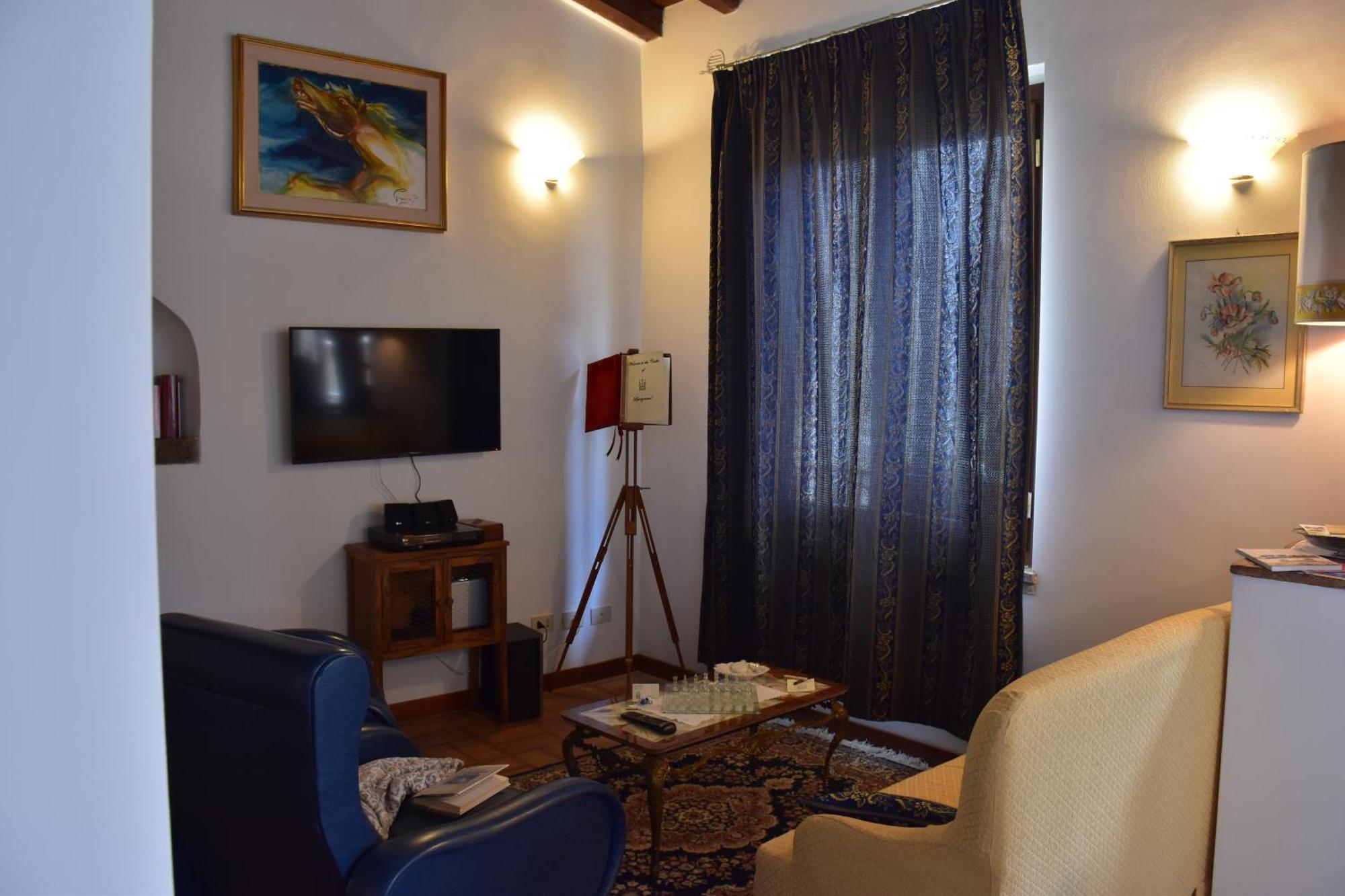 Apartmán Al Castello Di Leprignano Capena Exteriér fotografie