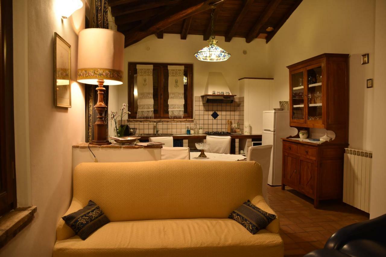 Apartmán Al Castello Di Leprignano Capena Exteriér fotografie