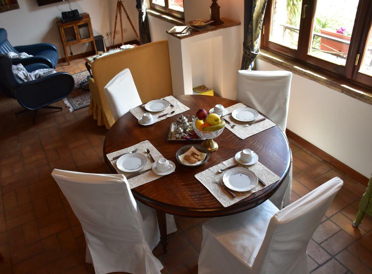 Apartmán Al Castello Di Leprignano Capena Exteriér fotografie