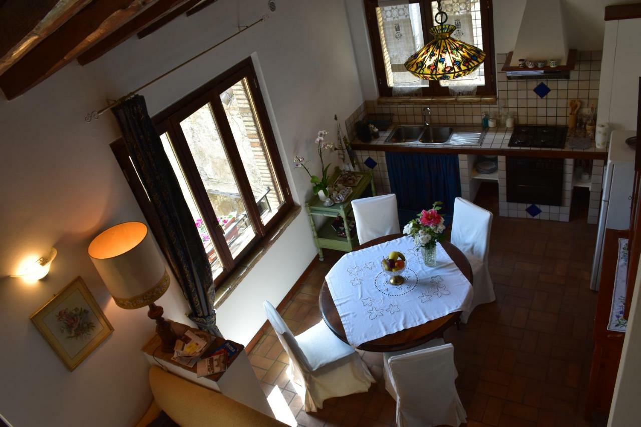 Apartmán Al Castello Di Leprignano Capena Exteriér fotografie