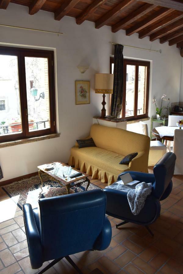 Apartmán Al Castello Di Leprignano Capena Exteriér fotografie
