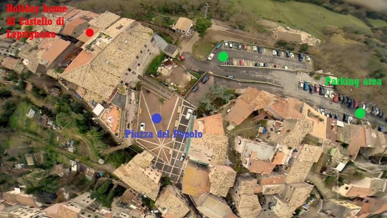 Apartmán Al Castello Di Leprignano Capena Exteriér fotografie